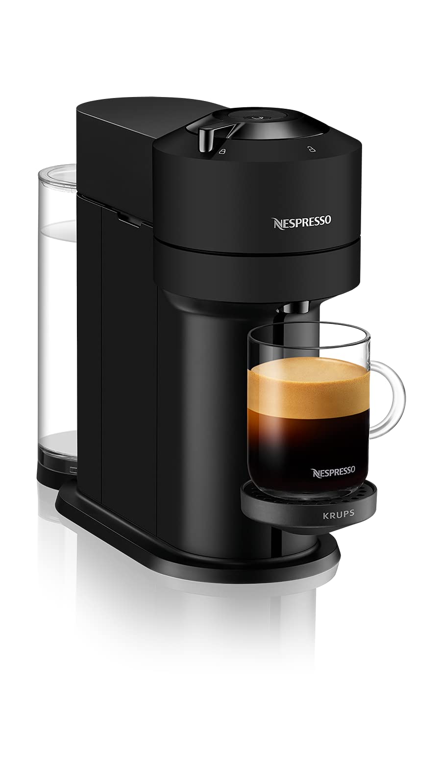 Vertuo Next Noir Mat - Machine à café Orenzo, 5 tailles de tasses