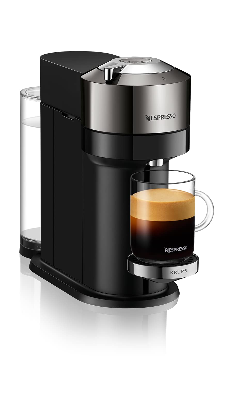 Vertuo Next Noir, Gris - Machine à café Orenzo, 5 tailles de tasses