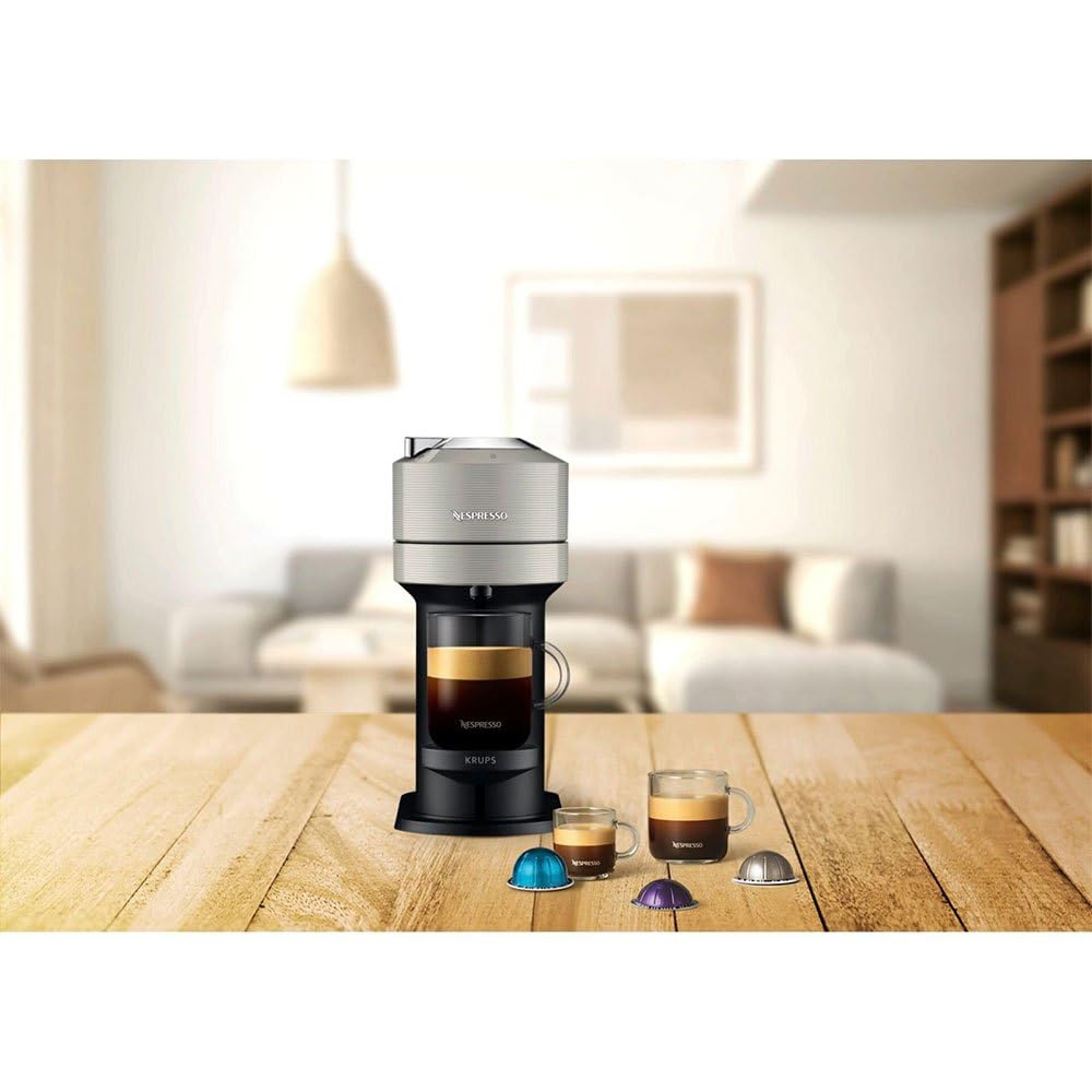 Vertuo Next Gris - Machine à café Orenzo, 5 tailles de tasses