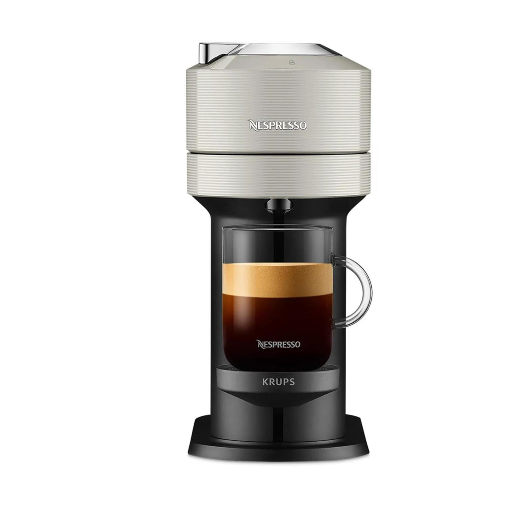 Vertuo Next Gris Clair - Machine à café Orenzo, 5 tailles de tasses