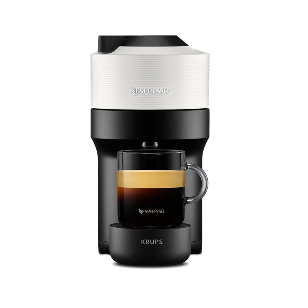 Vertuo POP Blanche - Machine à café Orenzo, 5 tailles de tasses