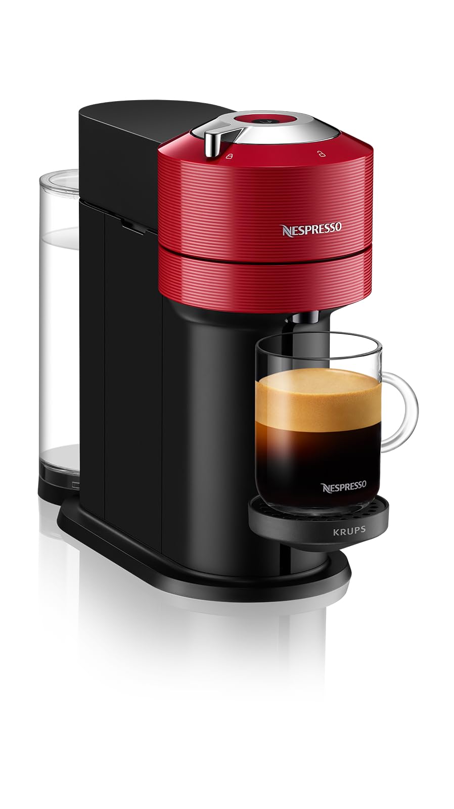 Vertuo Next Rouge - Machine à café Orenzo, 5 tailles de tasses