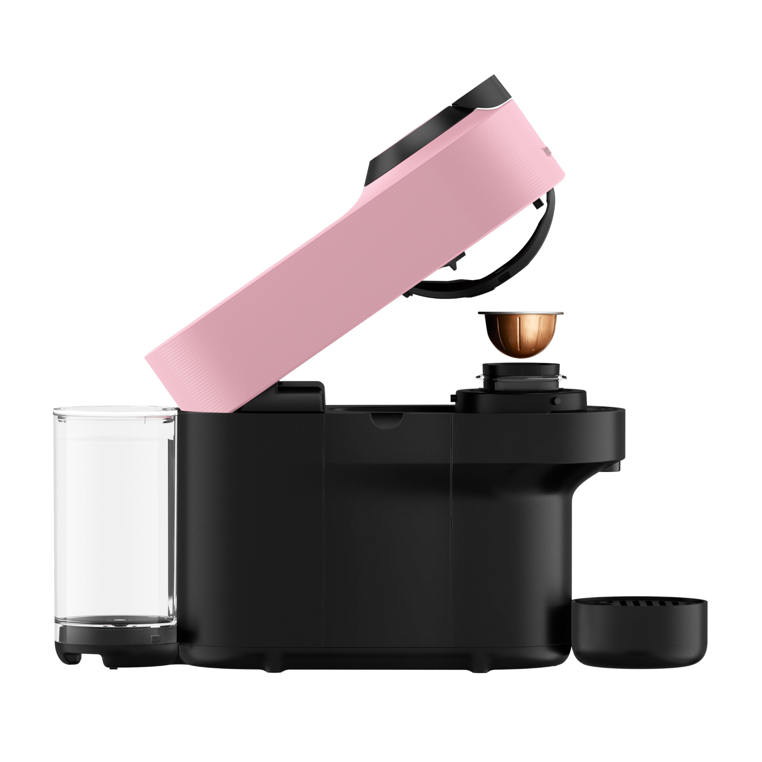 Vertuo POP Rose - Machine à café Orenzo, 5 tailles de tasses