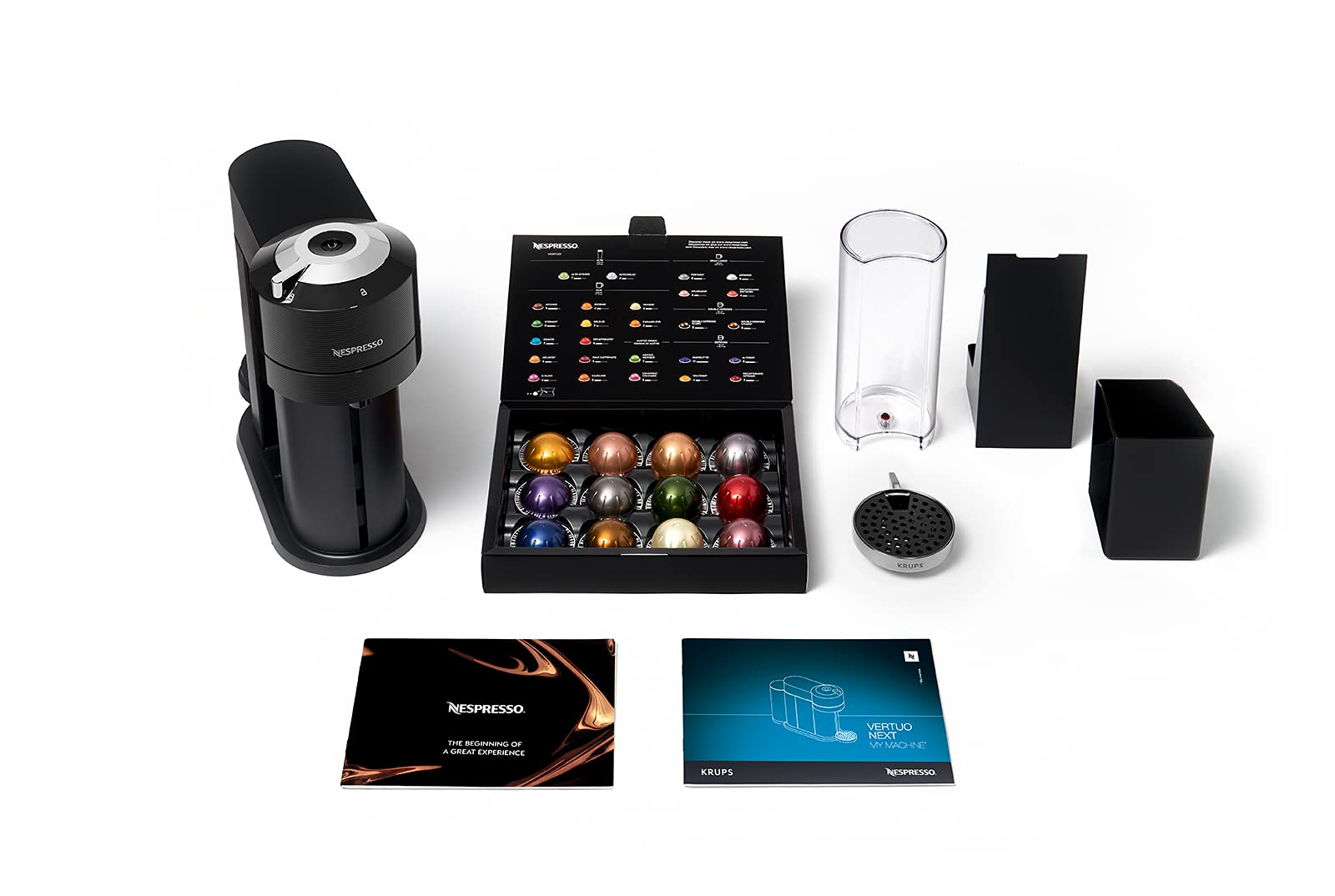 Vertuo Next - Machine à café Orenzo, 5 tailles de tasses
