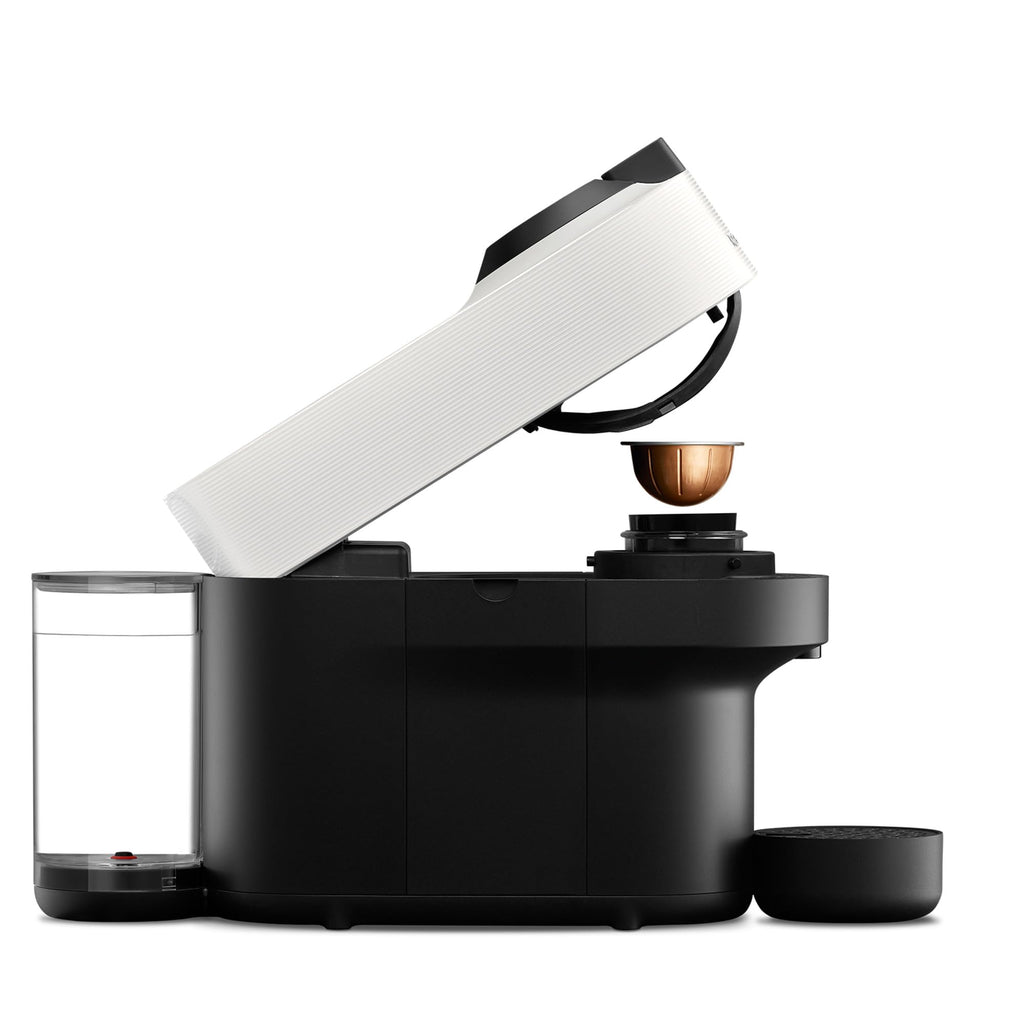 Vertuo POP Blanche - Machine à café Orenzo, 5 tailles de tasses