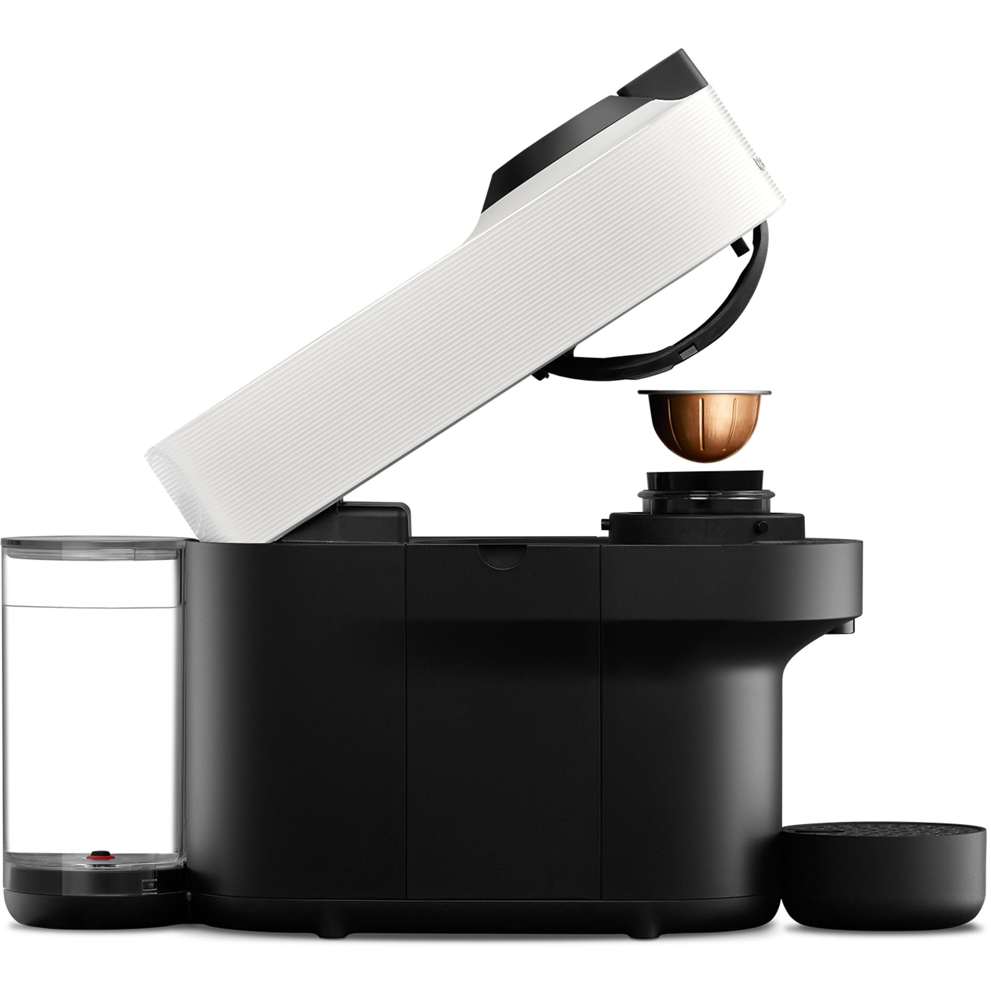 Vertuo Pop Blanc (Coconut White) - Machine à café Orenzo, 4 tailles de tasses