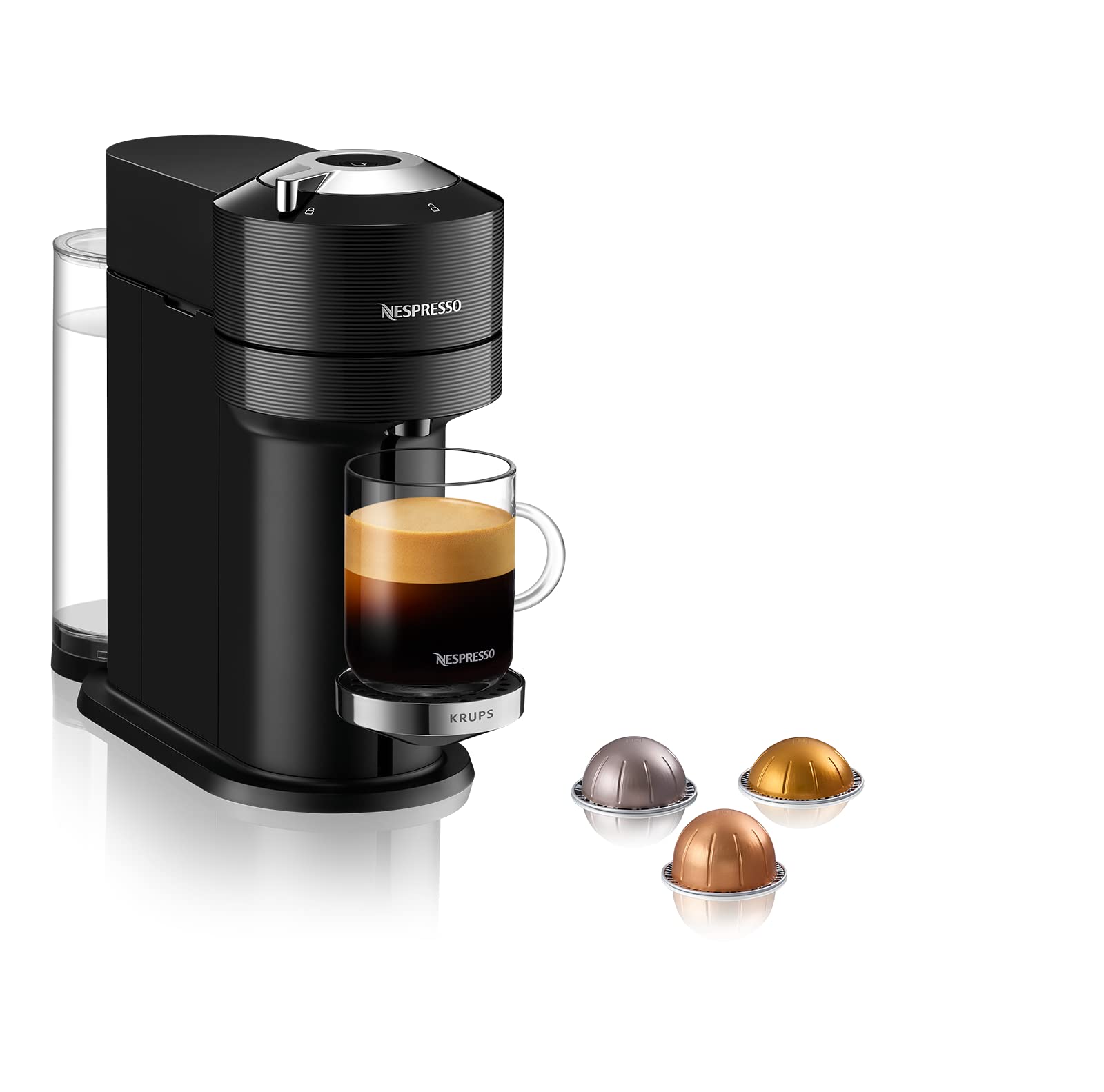Vertuo Next - Machine à café Orenzo, 5 tailles de tasses