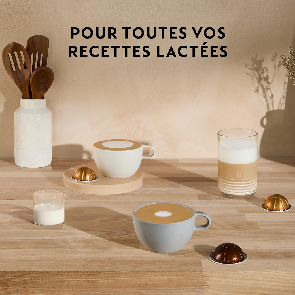 Vertuo Next Gris - Machine à café Orenzo, 5 tailles de tasses